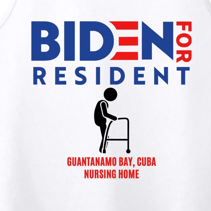 Biden For Resident At Guantanamo Bay Cuba Nursing Home Performance Tank