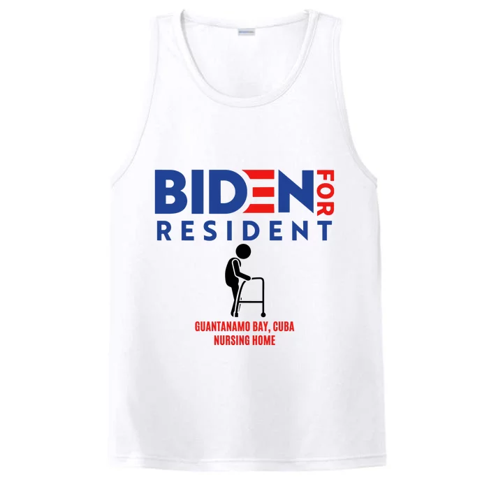 Biden For Resident At Guantanamo Bay Cuba Nursing Home Performance Tank