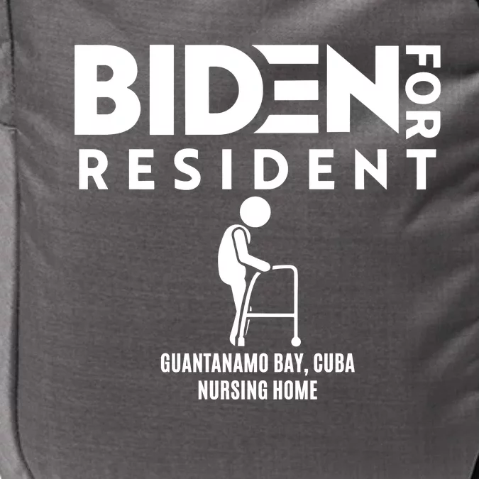 Biden For Resident At Guantanamo Bay Cuba Nursing Home Impact Tech Backpack