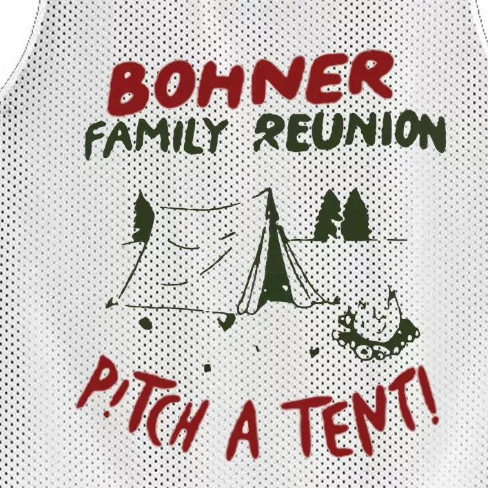 Bohner Family Reunion Mesh Reversible Basketball Jersey Tank