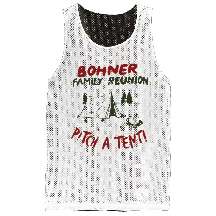 Bohner Family Reunion Mesh Reversible Basketball Jersey Tank