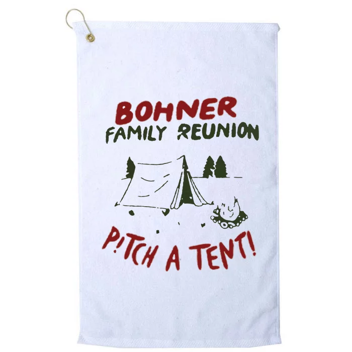 Bohner Family Reunion Platinum Collection Golf Towel