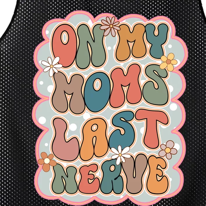 Baby Funny Retro Mom Mesh Reversible Basketball Jersey Tank