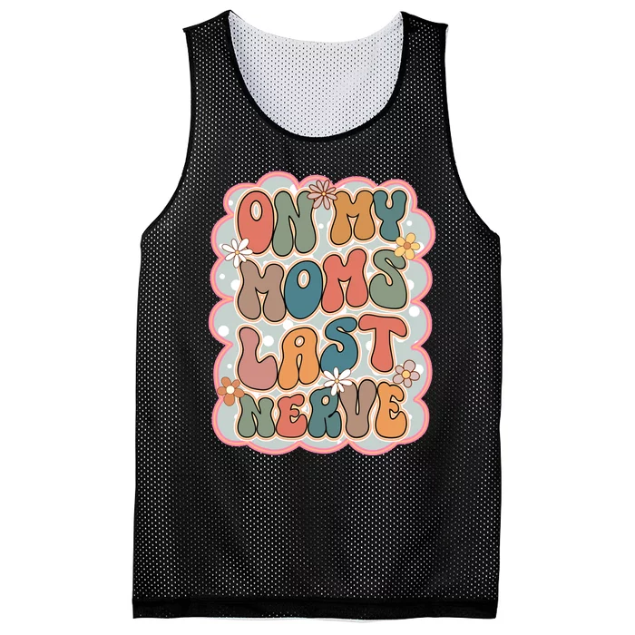 Baby Funny Retro Mom Mesh Reversible Basketball Jersey Tank