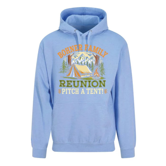 Bohner Family Reunion Pitch A Tent Unisex Surf Hoodie