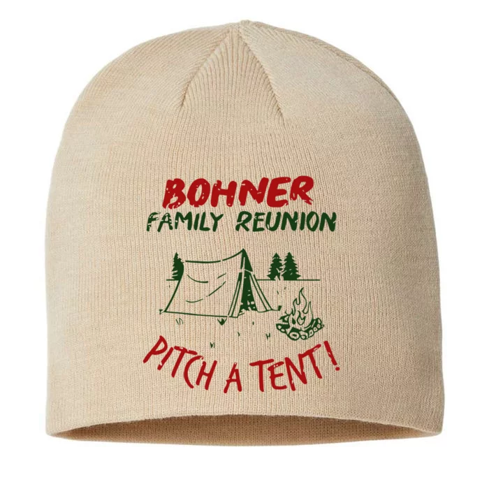 Bohner Family Reunion Pitch A Tent Family Matching 8 1/2in Sustainable Knit Beanie