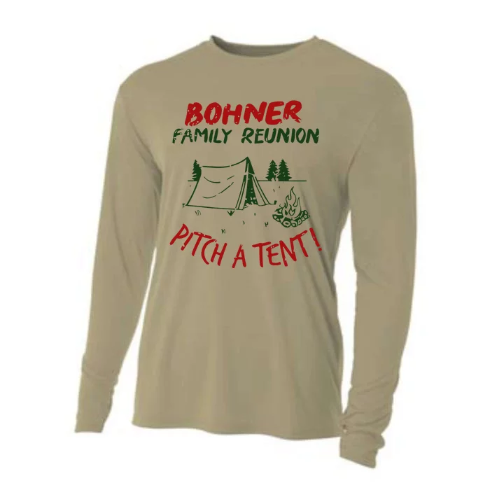 Bohner Family Reunion Pitch A Tent Family Matching Cooling Performance Long Sleeve Crew