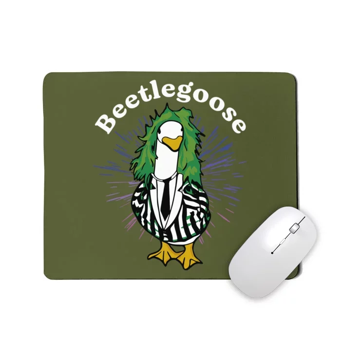 Beetlegoose Funny Silly Goose Spooky Design Funny Goose Costume Music Characters Mousepad