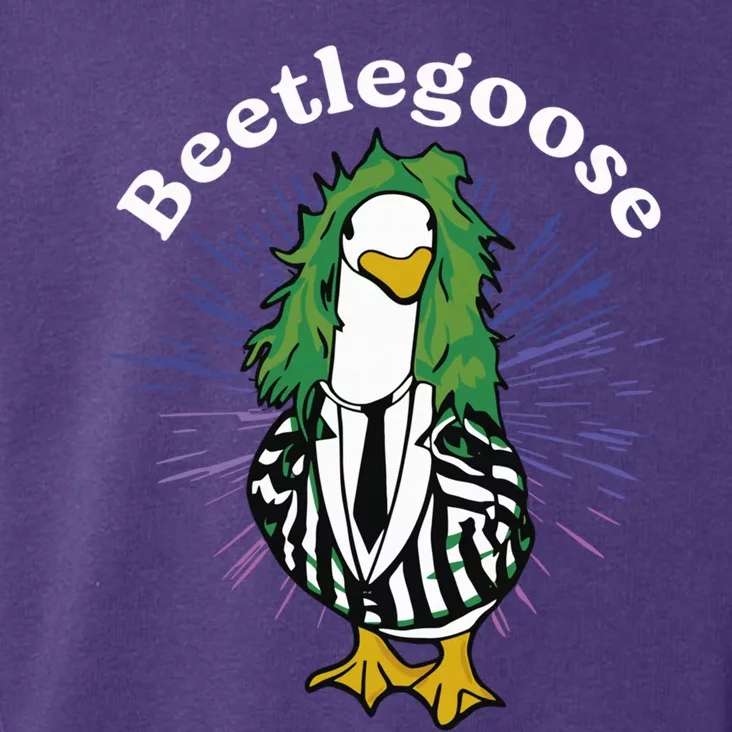 Beetlegoose Funny Silly Goose Spooky Design Funny Goose Costume Music Characters Toddler Hoodie