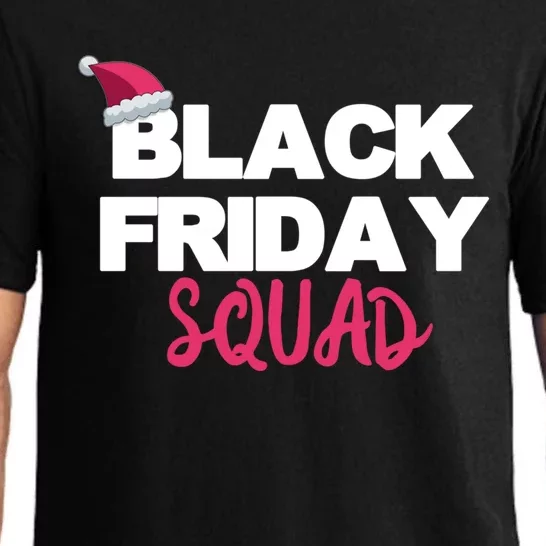 Black Friday Squad Funny Matching Shopping Team Christmas Cute Gift Pajama Set