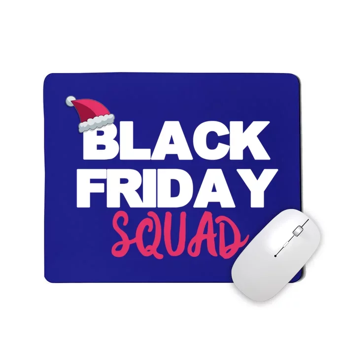 Black Friday Squad Funny Matching Shopping Team Christmas Cute Gift Mousepad