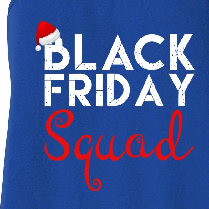 Black Friday Squad Shopping Team Family Funny Christmas Gift Women's Racerback Tank