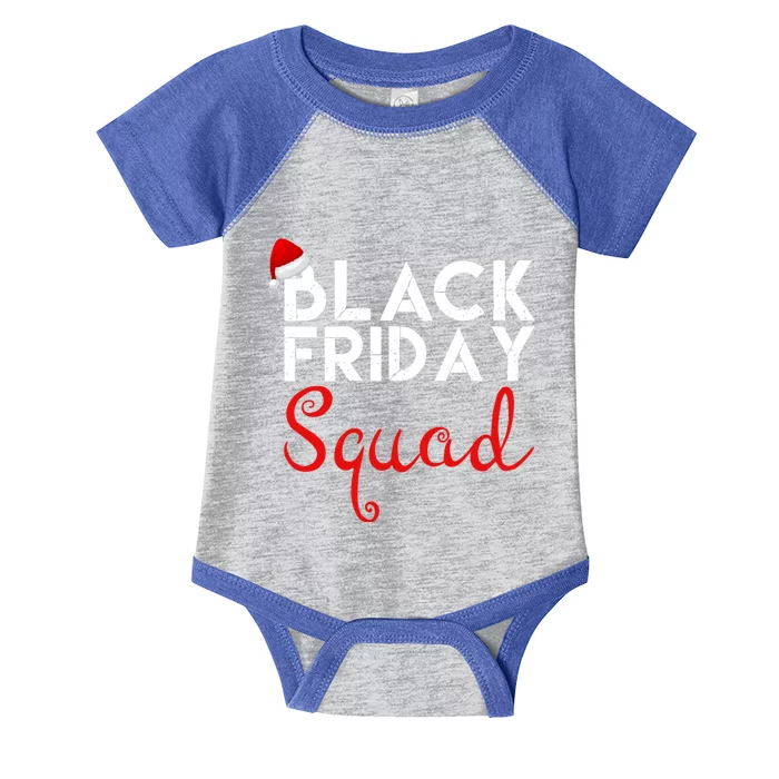 Black Friday Squad Shopping Team Family Funny Christmas Gift Infant Baby Jersey Bodysuit