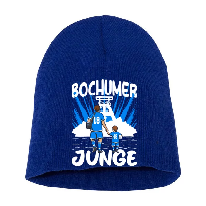 Bochumer Father Son Football Design Great Gift Short Acrylic Beanie