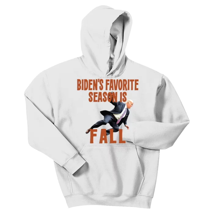 Bidens Favorite Season Is Fall Kids Hoodie