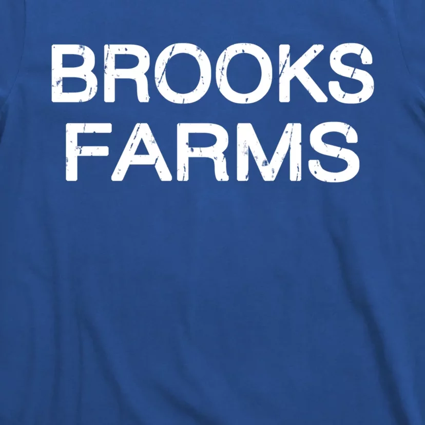 Brooks Farms Squad Family Reunion Last Name Team Great Gift T-Shirt