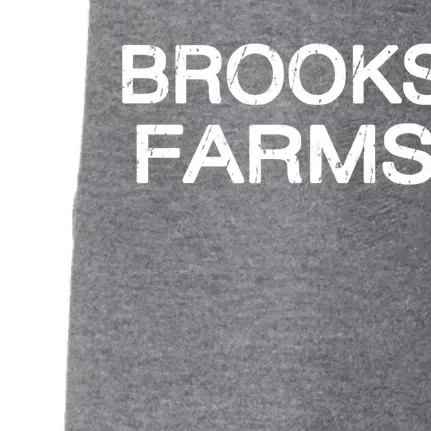 Brooks Farms Squad Family Reunion Last Name Team Great Gift Doggie 3-End Fleece Hoodie