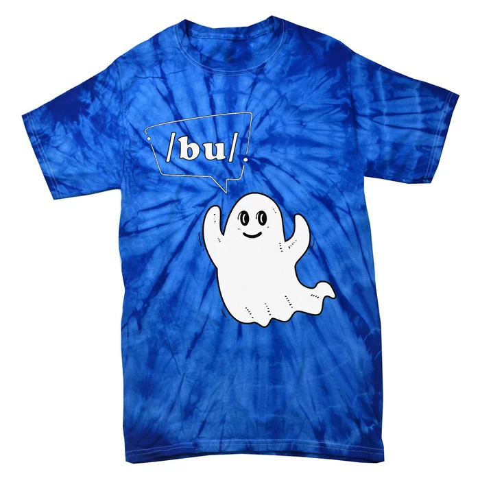 Boo Funny Slpa Halloween Slp Speech Therapy Ipa Pathology Tie-Dye T-Shirt