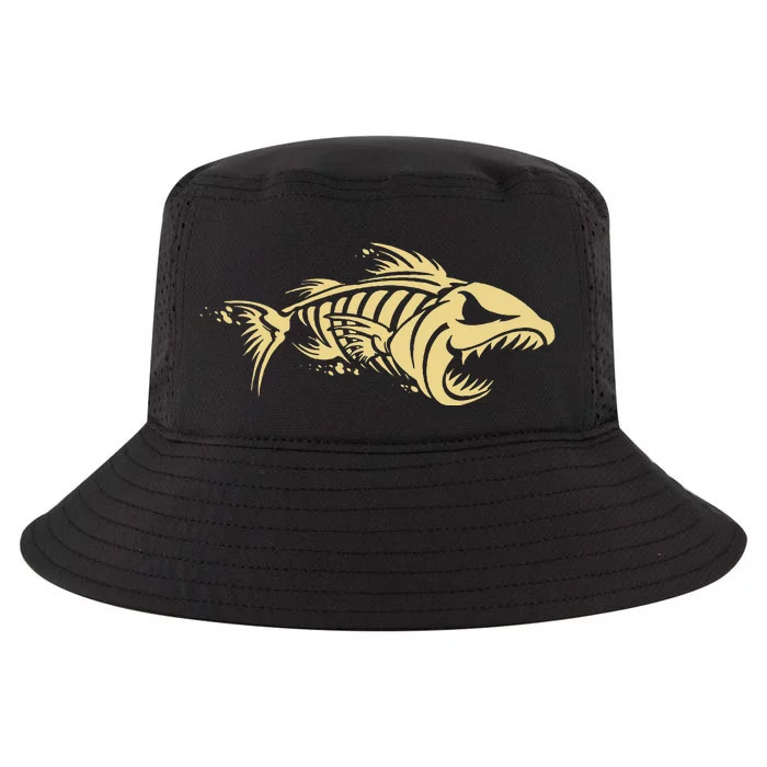 Bone Fish Skeleton Cool Comfort Performance Bucket Hat