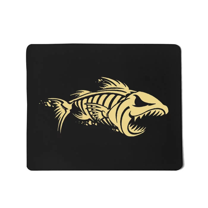 Bone Fish Skeleton Mousepad