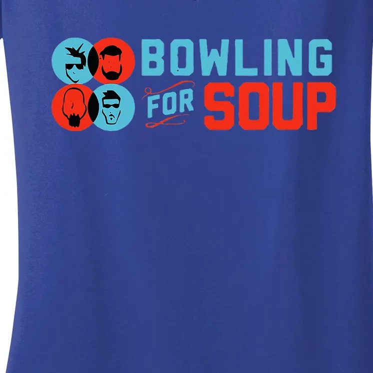 Bowling For Soup Women's V-Neck T-Shirt