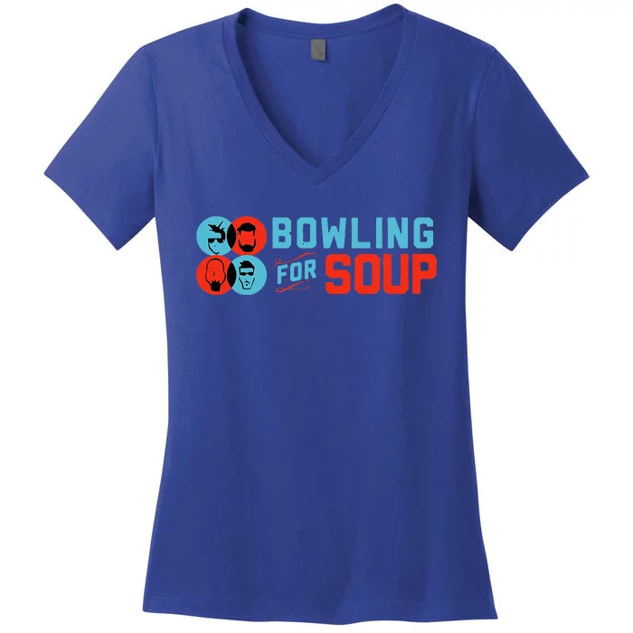 Bowling For Soup Women's V-Neck T-Shirt