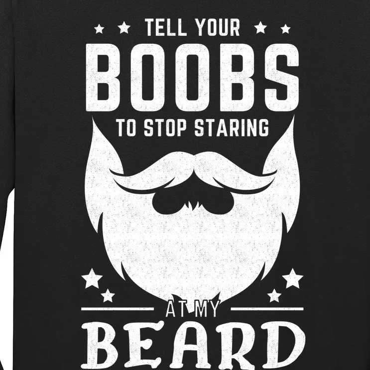 Beard Funny Saying Bearded Dirty Gift Idea Long Sleeve Shirt