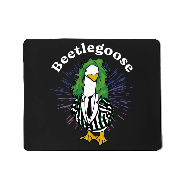 Beetlegoose Funny Silly Goose Spooky Design Mousepad