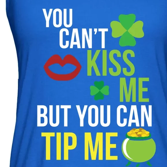 Bartender Funny St Patricks Day Waitress Waiter Server Gift Ladies Essential Flowy Tank