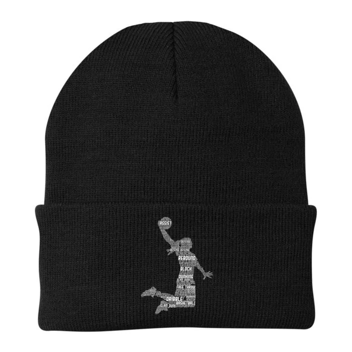 Basketball funny sport Knit Cap Winter Beanie