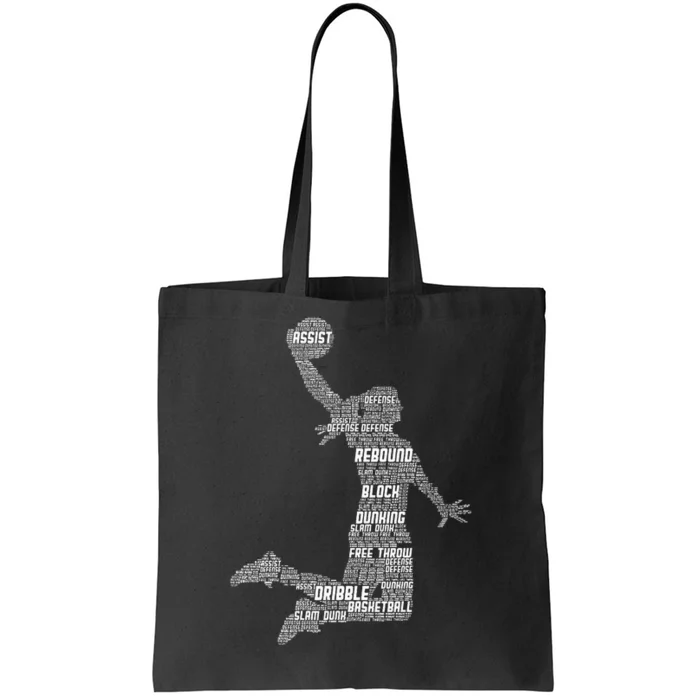 Basketball funny sport Tote Bag