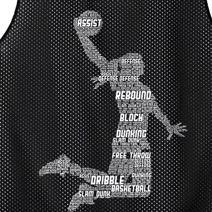 Basketball funny sport Mesh Reversible Basketball Jersey Tank