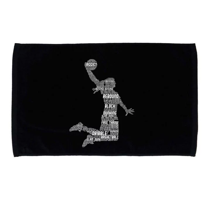 Basketball funny sport Microfiber Hand Towel