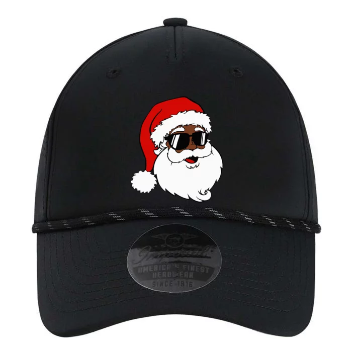 Black Funny Santa Claus Sunglasses Christmas Xmas Performance The Dyno Cap