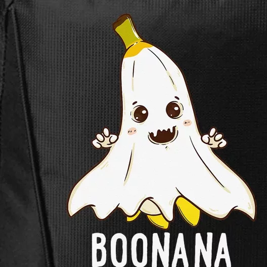 Boonana Funny Spooky Banana Ghost Food Halloween Costume City Backpack