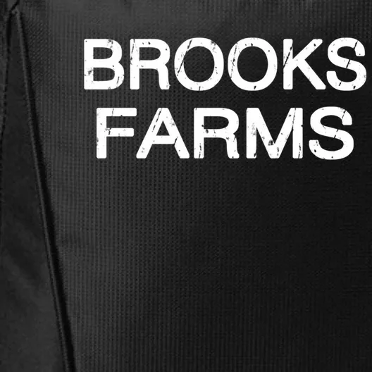 Brooks Farms Squad Family Reunion Last Name Team Gift City Backpack