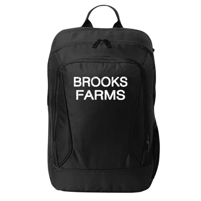 Brooks Farms Squad Family Reunion Last Name Team Gift City Backpack