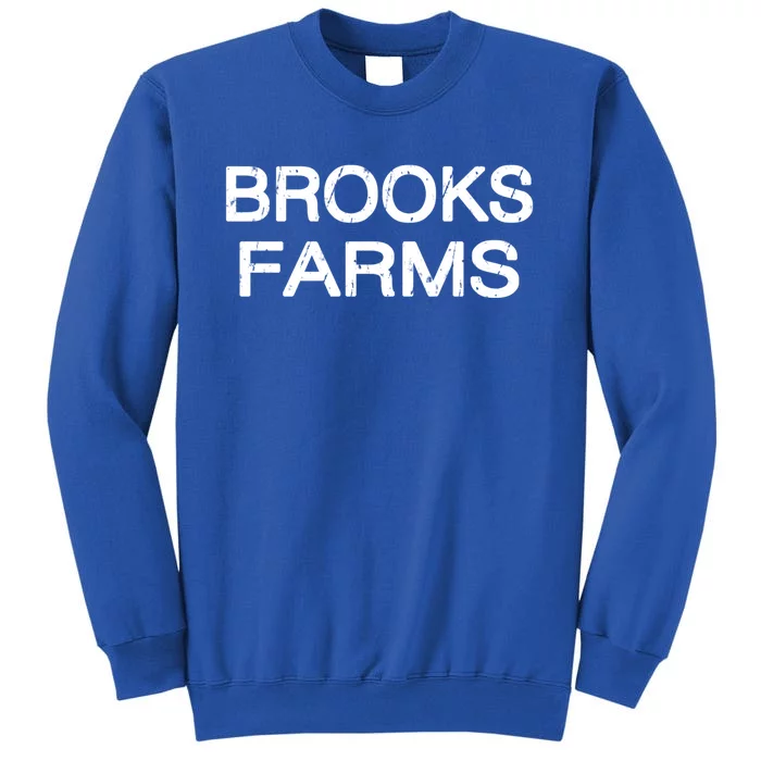 Brooks Farms Squad Family Reunion Last Name Team Gift Sweatshirt