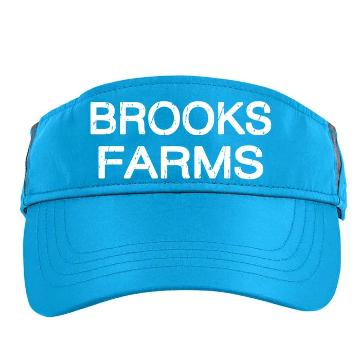 Brooks Farms Squad Family Reunion Last Name Team Gift Adult Drive Performance Visor