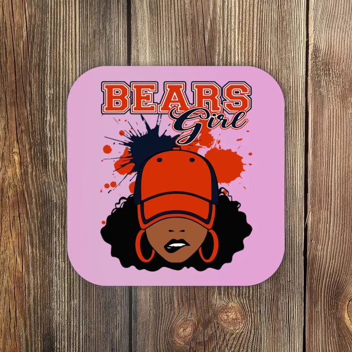 Bears Fanatic Show Your Team Spirit with Sports Gear Coaster