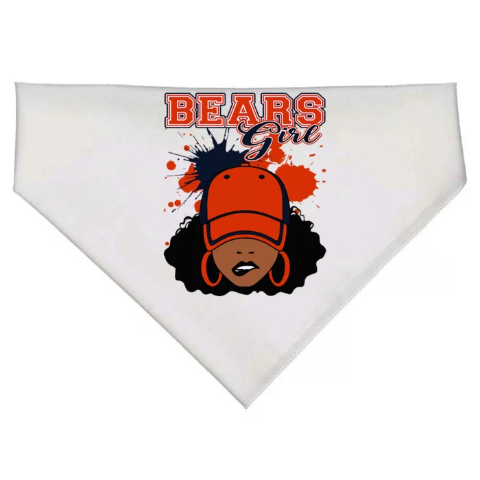 Bears Fanatic Show Your Team Spirit with Sports Gear USA-Made Doggie Bandana