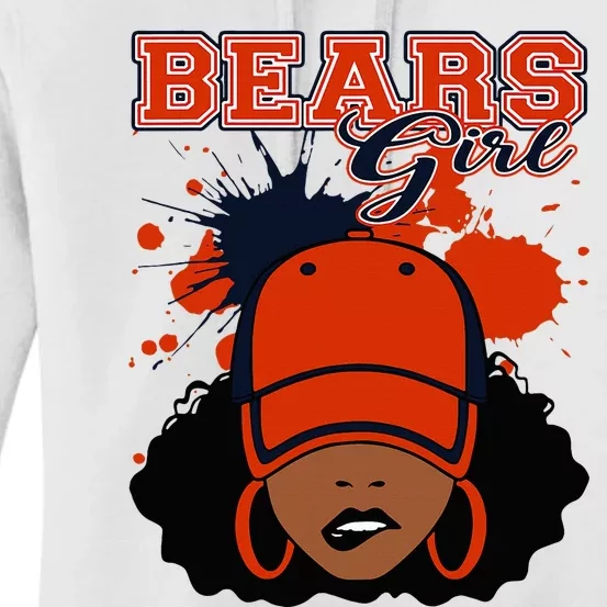 Bears Fanatic Show Your Team Spirit with Sports Gear Women's Pullover Hoodie