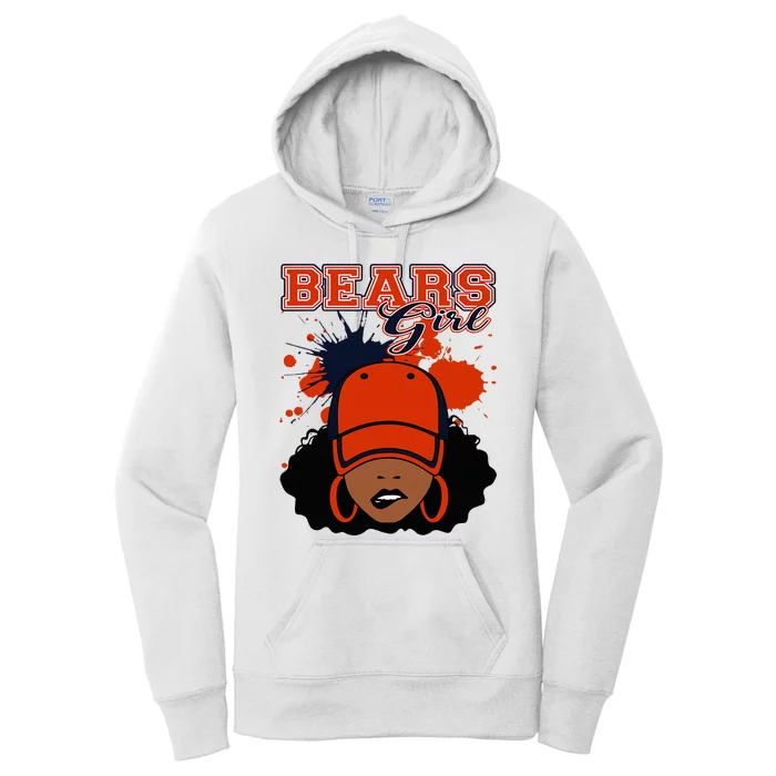 Bears Fanatic Show Your Team Spirit with Sports Gear Women's Pullover Hoodie