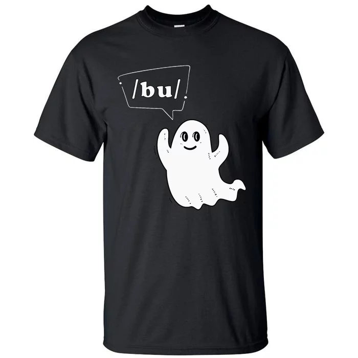 Boo Funny Slpa Halloween Slp Speech Therapy Ipa Pathology Tall T-Shirt