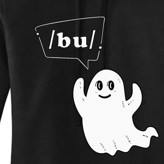 Boo Funny Slpa Halloween Slp Speech Therapy Ipa Pathology Women's Pullover Hoodie