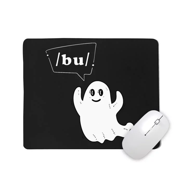 Boo Funny Slpa Halloween Slp Speech Therapy Ipa Pathology Mousepad