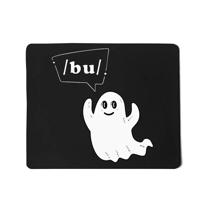 Boo Funny Slpa Halloween Slp Speech Therapy Ipa Pathology Mousepad