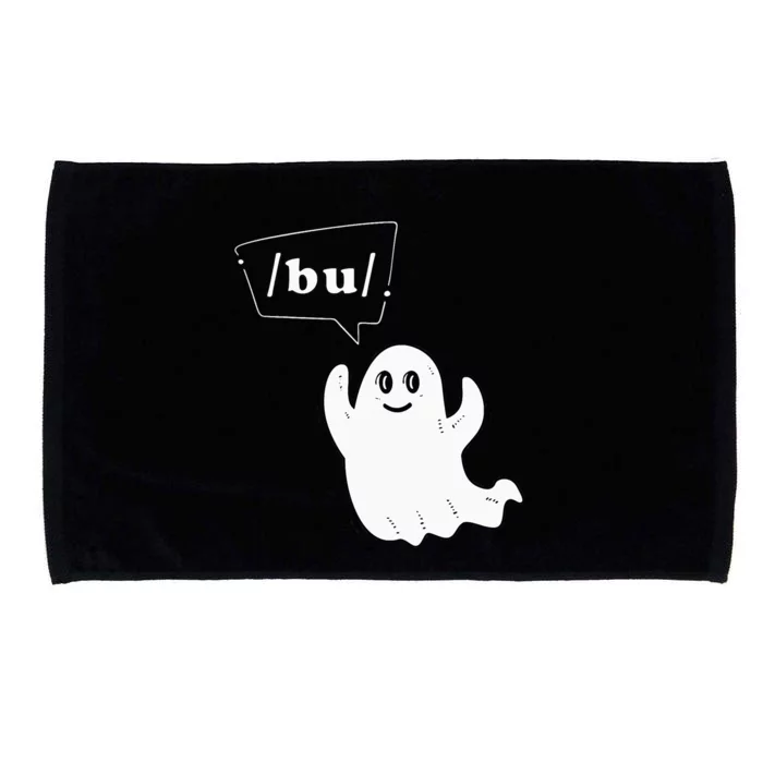 Boo Funny Slpa Halloween Slp Speech Therapy Ipa Pathology Microfiber Hand Towel