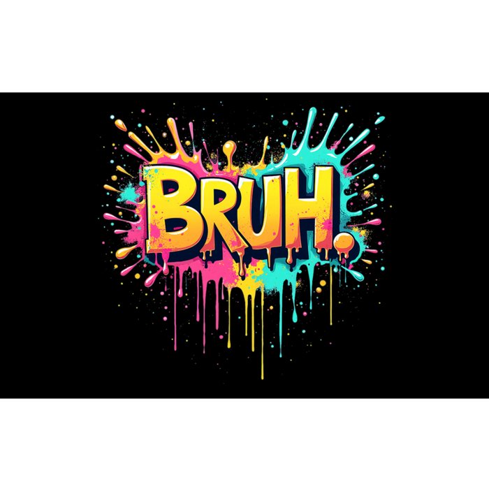 Bruh Funny Saying Meme Bro Teen Slang Bumper Sticker