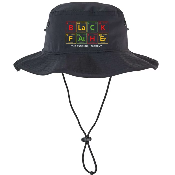 Black Father The Essential Element Father's Day Juneteenth Legacy Cool Fit Booney Bucket Hat